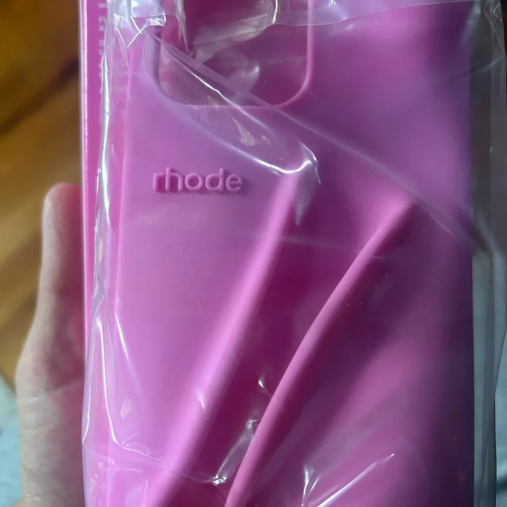 RHODE Hot Pink Lip Gloss Phone Case iPhone 14 Pro Max